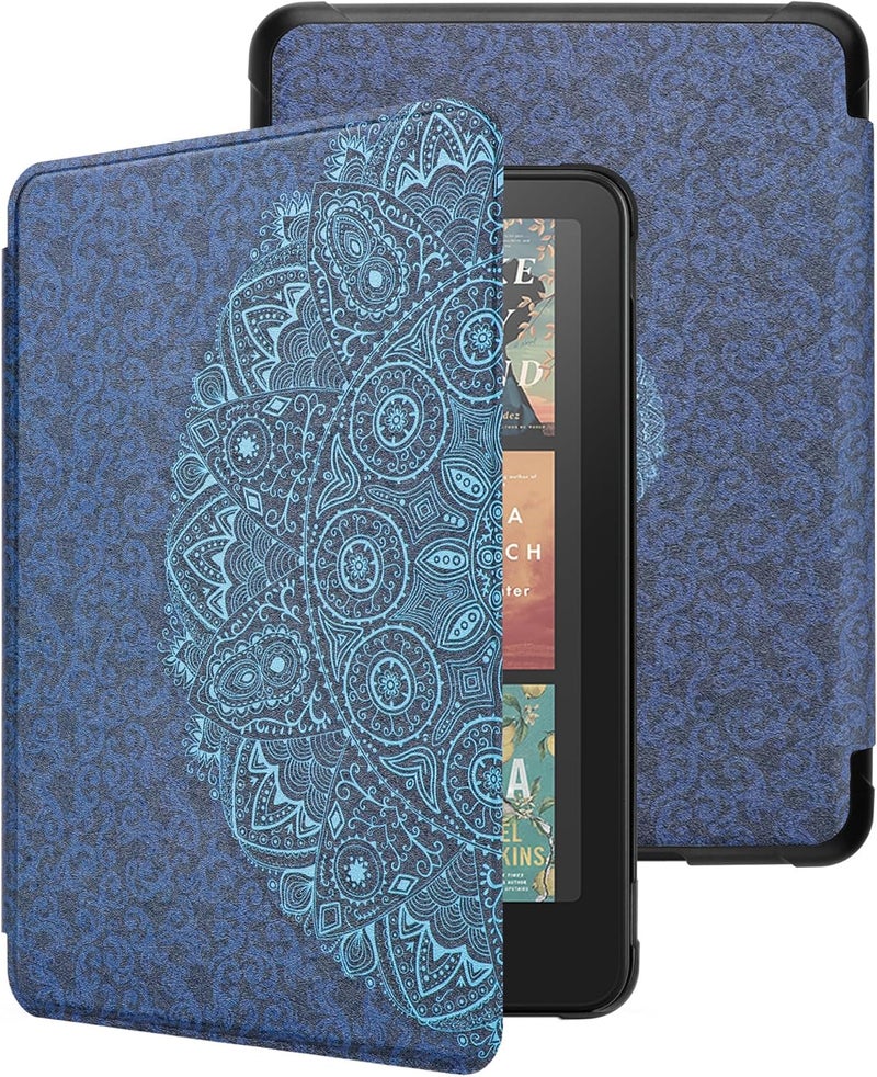 WALNEW Case for 7-inch Kindle Paperwhite 12th Gen 2024 and Colorsoft Signature Edition, Premium PU Leather Protective Cover for Kindle Paperwhite, Auto Wake/Sleep - Image 1